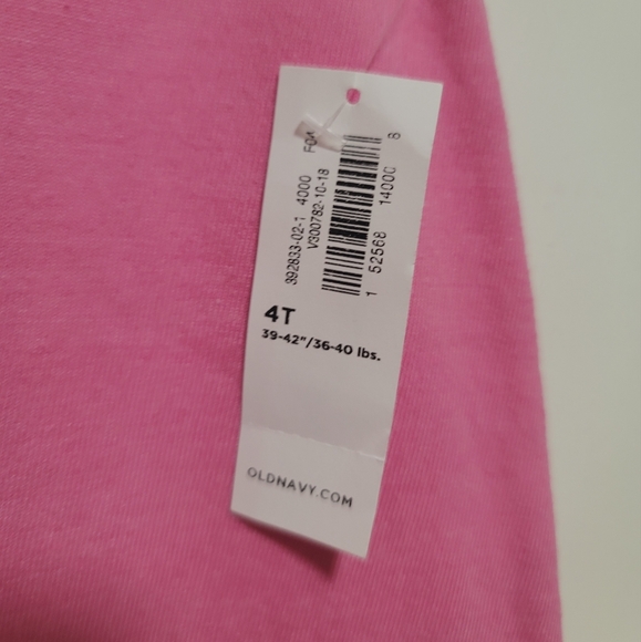 NWT Old Navy Pink Dress with Ruffled Sleeve - Picture 3 of 4